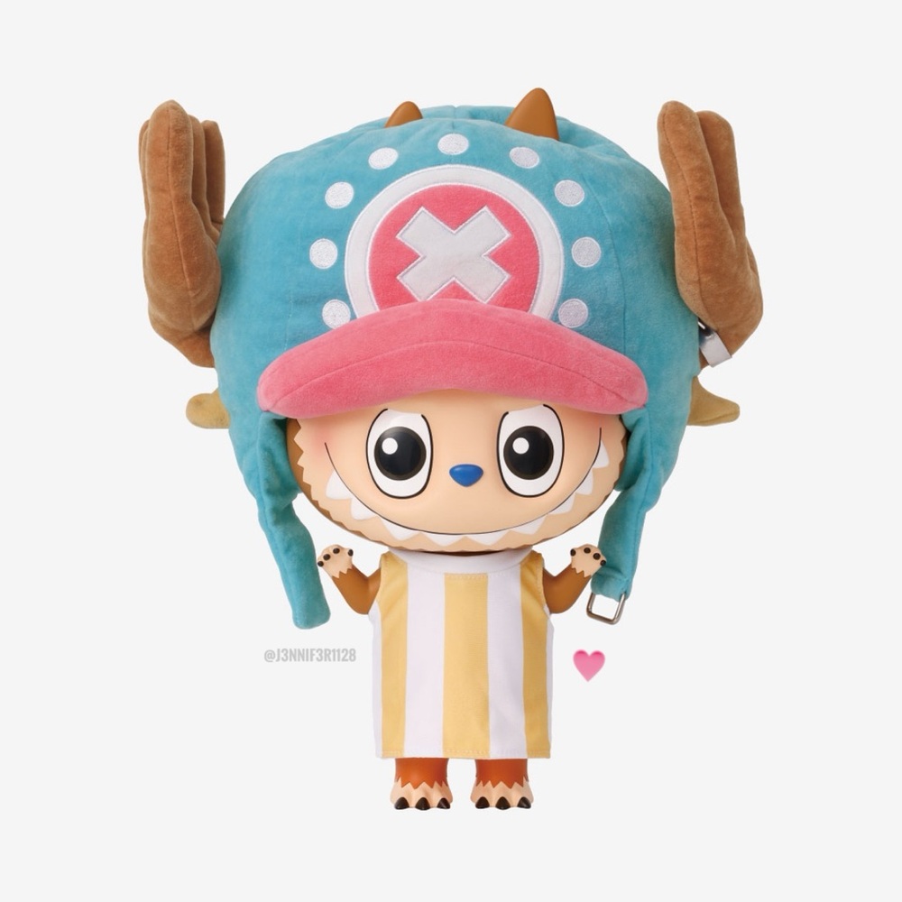 🏴‍☠️NIB MEGA LABUBU x ONE PIECE 400% TONY TONY CHOPPER The Monsters -POP MART-